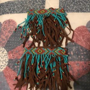 Boot/Sandal wraps Aztec Design